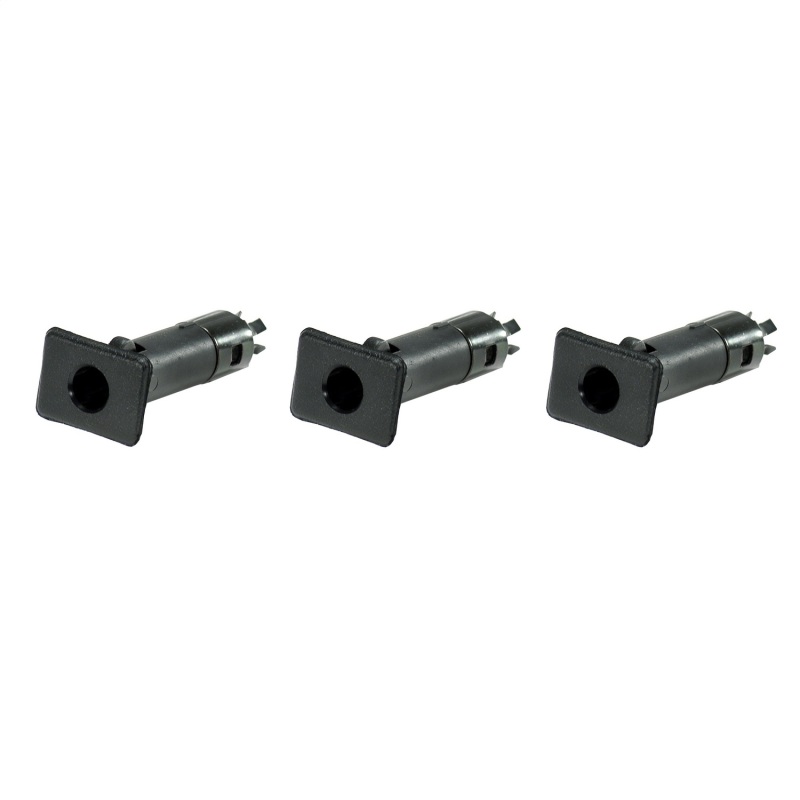 Jeep Wrangler Half Door Insert Set - Rugged Ridge - Black - `87-`06